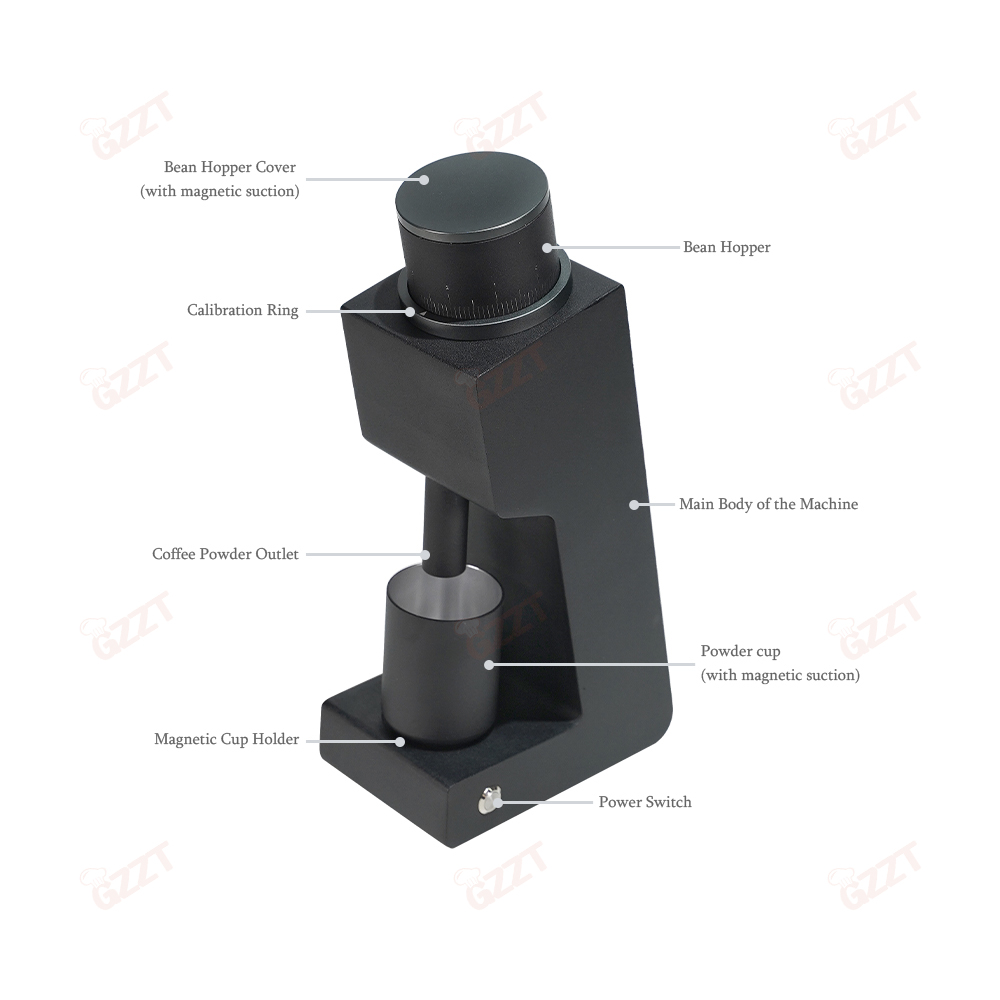 GZZT ITOP 03 Mós para Moedor,  - Coffee Bean Grinder Electric avaliação e preço