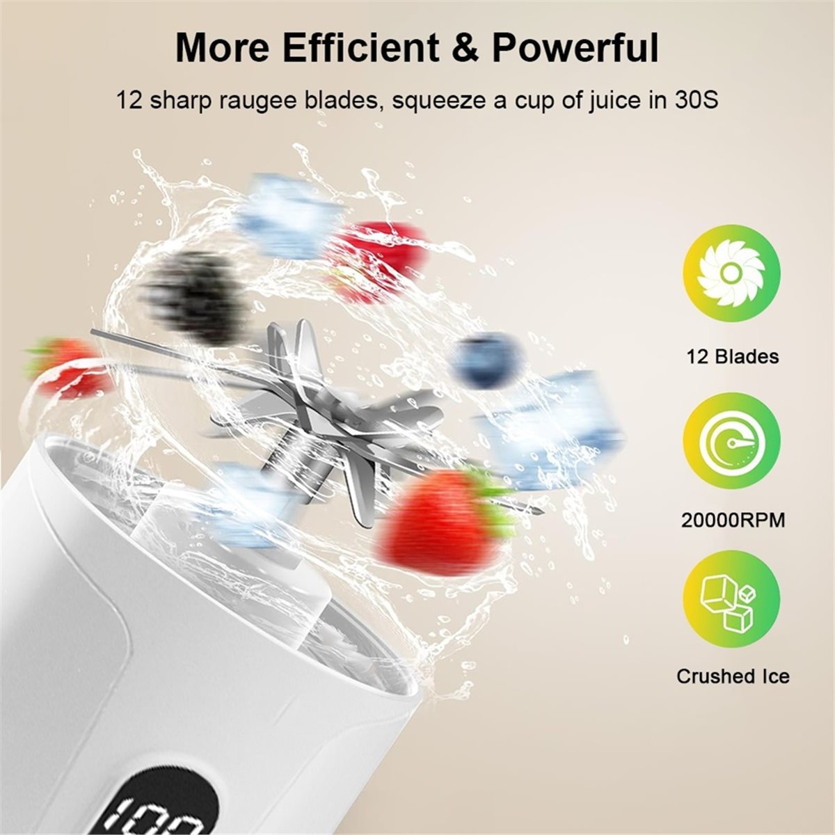 RECOMENDAR】Liquidificador Elét - Portable Blender Usb Rechargeable avaliação e preço