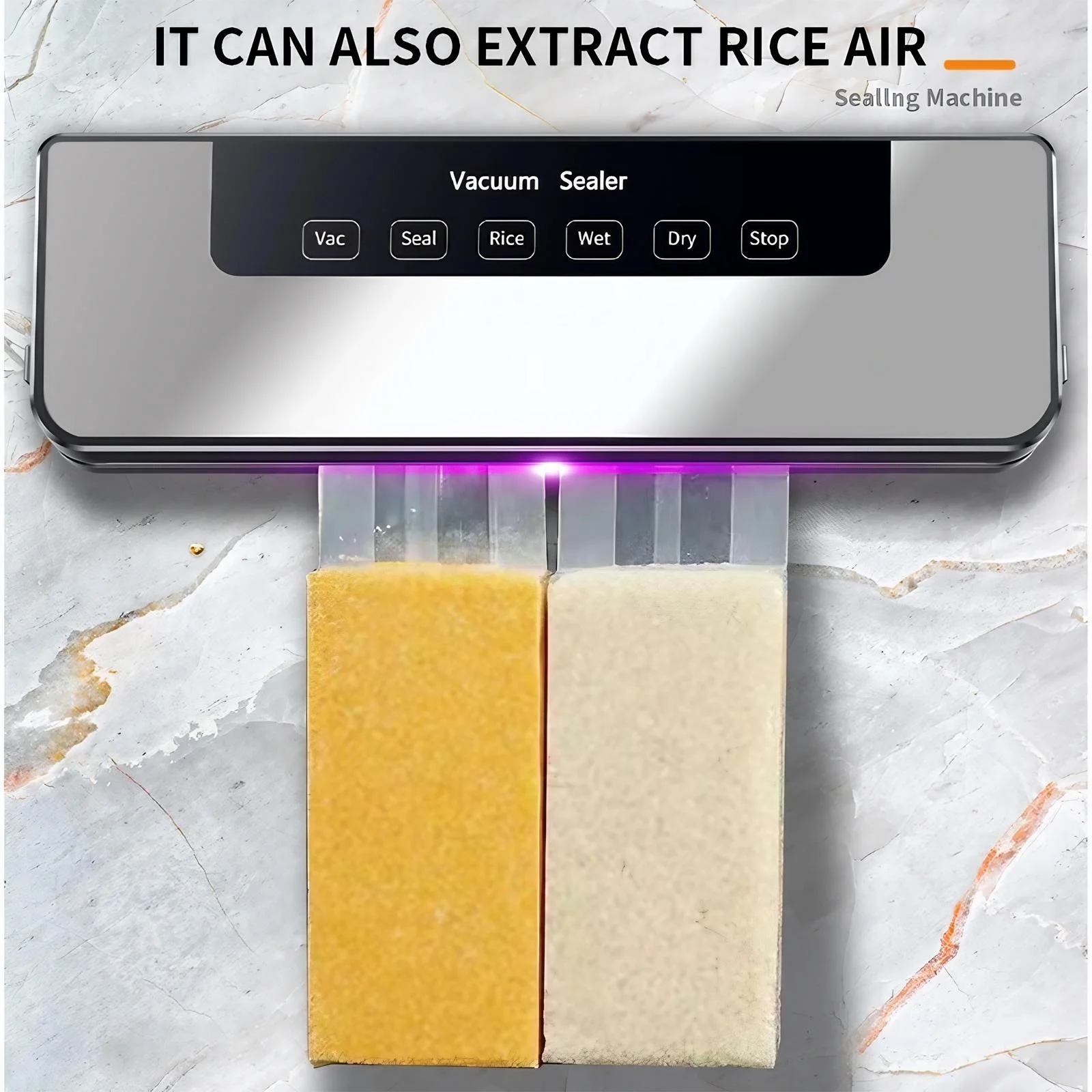 Máquina Seladora a Vácuo Autom - Food Vacuum Sealer Machine avaliação e preço