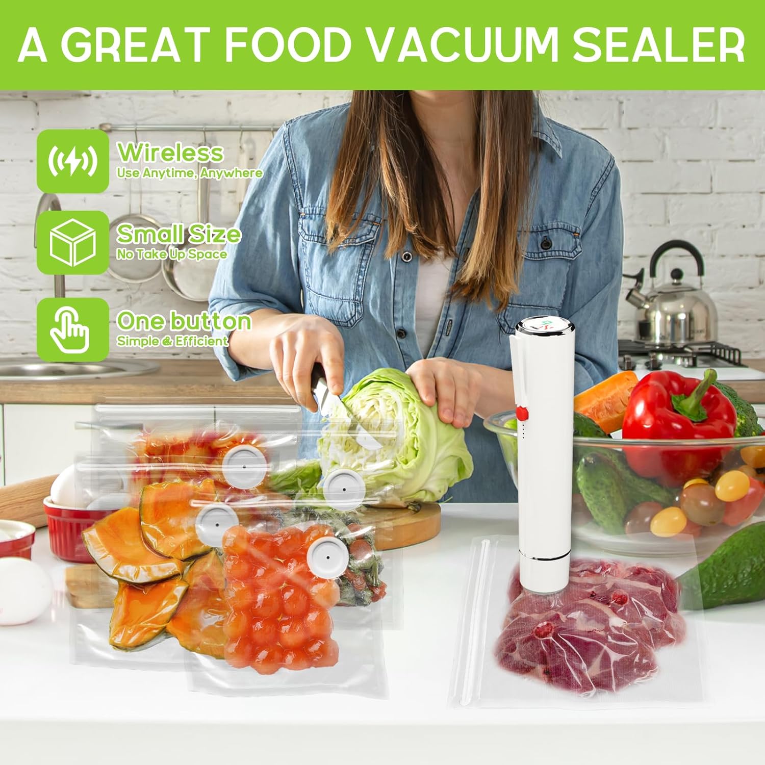 Máquina de selagem a vácuo por - Food Vacuum Sealer Machine avaliação e preço