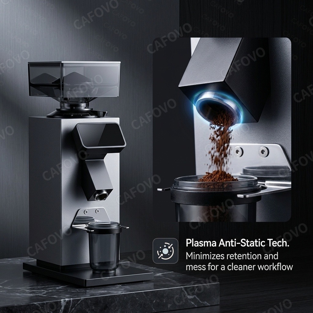Moinho de Café CAFOVO G964F co - Coffee Bean Grinder Electric avaliação e preço
