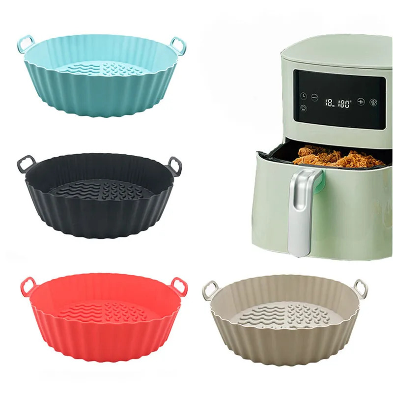 Forros de silicone para fritad - Air Fryer Silicone Pot Liner avaliação e preço